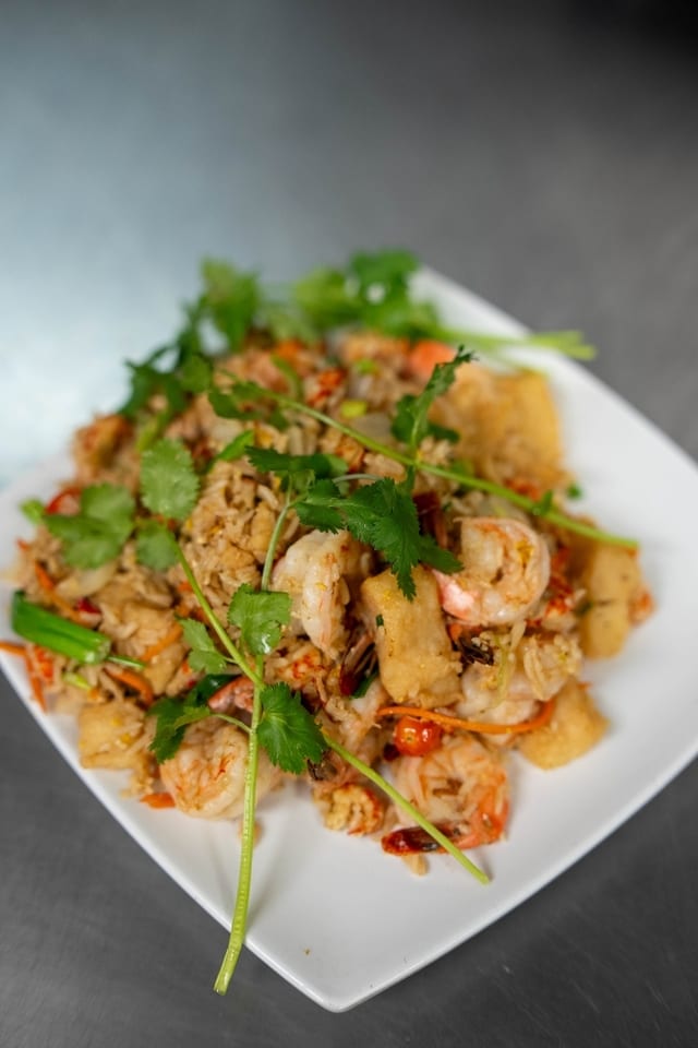 Ocean Blue Fried Rice.