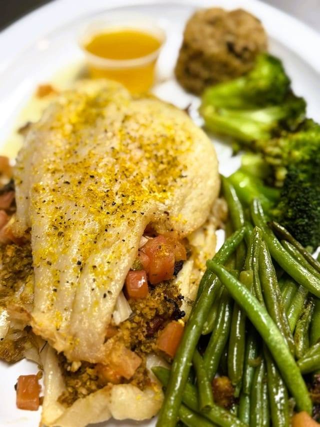 Longhorn Stuffed Catfish.