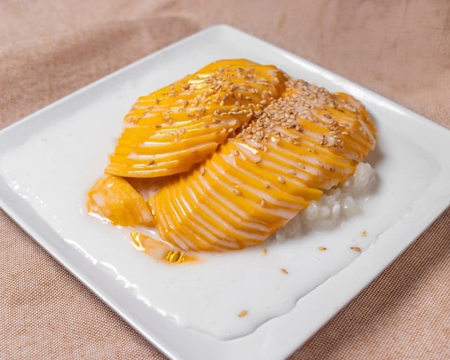 Thai Mango Sticky Rice.