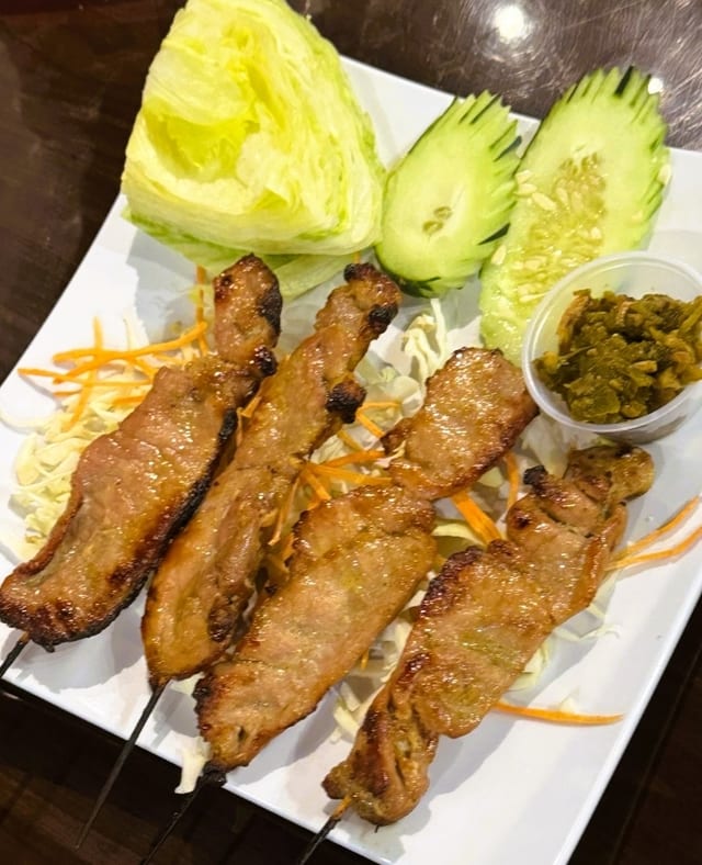 Grilled Boar (Moo-Ping).