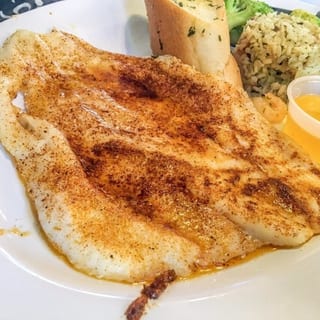 Broiled Filet Flounder