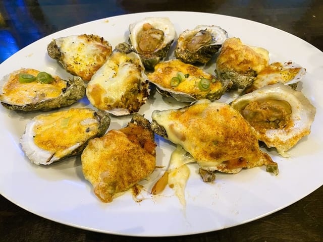 La Frontera Oysters.