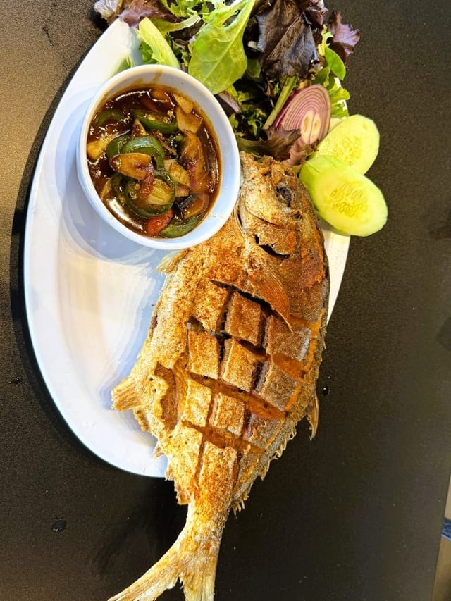 Thai Whole Pompano.