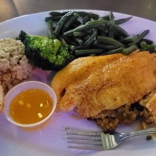 Seafood Stuffed Filets Catfish
