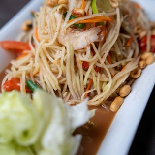 Papaya Seafood Salad (Som-Tum)
