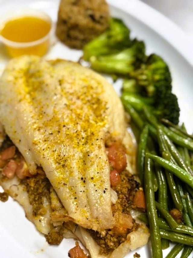 Longhorn Stuffed Catfish.