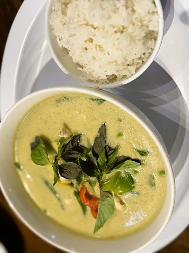 Green Curry Soup.